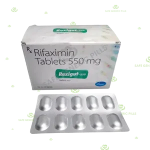 Rexigut 550mg Tablet | Rifaximin 550mg - 200 Tablets