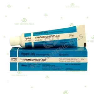Thrombophob Gel | Benzyl Nicotinate 2.0mg + Heparin 50IU - 12 Tube