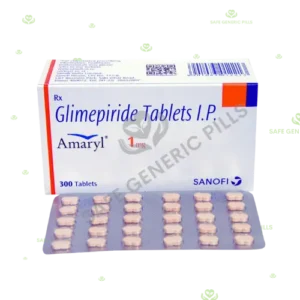 Amaryl 1mg Tablet | Glimepiride 1mg - 30 Tablets