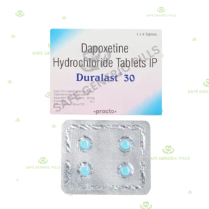 Duralast 30 Tablet | Dapoxetine 30mg - 80 Tablets