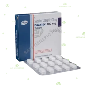 Daxid 100mg Tablet | Sertraline 100mg - 120 Tablets